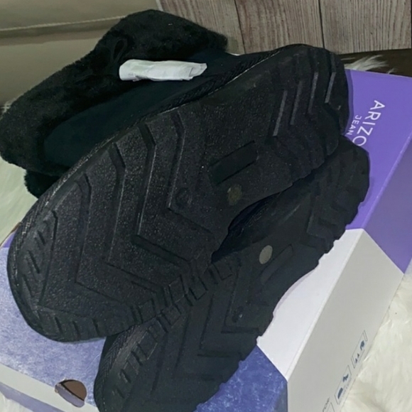 Arizona Little Girls Anna Flat Heel Color Black Size 1 - Picture 3 of 7